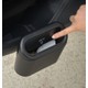 Luti Concept Oto Aksesuar Araba Çöp Kutusu Siyah Portatif Araç Içi Taşınabilir Kapaklı Organizer Çöp Kovası
