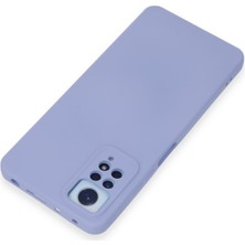 Newface Xiaomi Redmi Note 12 Pro 4g Kılıf Nano Içi Kadife  Silikon - Lila 300099