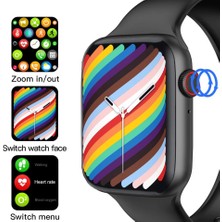 Watch 7 Pro Akıllı Saat Sevgili Kombini Ios ve Android Uyumlu Türkçe Menü