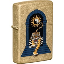 Zippo Çakmak 48613 Tiger Tattoo Design