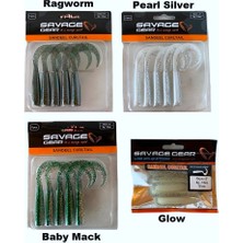 Savage Gear Lb Sandeel Curltail Silikon Yem 10cm 5gr 5 Adet İğnesiz