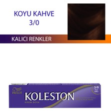 Wella Koleston Single Tüp Boya Saç Boyası Koyu Kahve 3/0