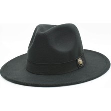 Erkek Fedora Şapka-Siyah