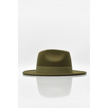 Erkek Fedora Şapka-Haki