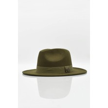 Erkek Fedora Şapka-Haki