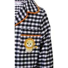 Belkızın Atölyesi Ekose Erkek Çocuk Pijama Takımı