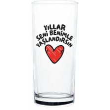 Palto Tasarım Yıllar Seni Benimle Yaşlandırsın Rakı Bardağı