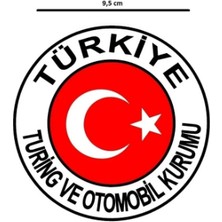 Arabul Etiketçilere Özel Sticker Türkiye Turing ve Otomobil Kurumu Sticker - Otomobil Kurumu Sticker