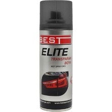 Best Elite Transparan Far Boyası 200 ml Siyah