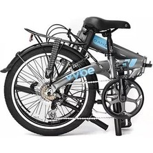 Dahon Vybe D7 Katlanır Bisiklet Gri