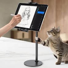 Smayling Masaüstü Telefon Tablet Standı 360 Derece Ayarlanabilir Ipad Tablet Sabitleyici