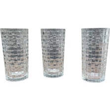 Cengiz Glass Home Sofia Tumbler 6'lı Cam Su Bardak 350 cc