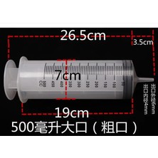 Longbangdian Shop 1m Tarzı Büyük Kapasiteli Plastik Dağıtım Şırıngası, Büyük Şırınga, Pompalama Yağı, Iğne Borusu, Besleme Lavmanı, Tutkal Doldurma Cihazı (Yurt Dışından)