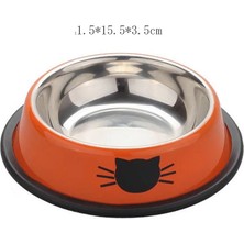 Longbangdian Shop B Tarzı Turuncu Tarzı 37.5X25X7CM Pet Silika Jel Kase Köpek Kedi Katlanabilir Köpek Kase Pet Gıda Saklama Kaseleri Açık Seyahat Taşınabilir Köpek Maması Konteyner Besleyici Çanak (Yurt Dışından)