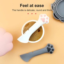 Longbangdian Shop Beyaz Kaşık Stili 1 Parça Çok Işlevli Pet Konserve Kaşık Kavanoz Açacağı Yavru Besleme Karıştırma Islak Kuru Kepçe Kedi Köpek Aksesuarları Besleyici Kürek Evcil Hayvanlar Sofra Takımı (Yurt Dışından)