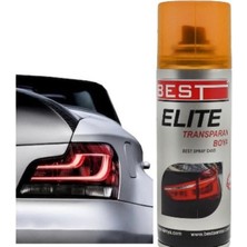 Best Elite Transparan Far Boyası 200 ml Turuncu