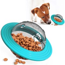 Longbangdian Shop Sarı Stil Köpek Ufo Besleyici Oyuncaklar Pet Kase Yatırmak Için Atıştırmalıklar Eğitici Gıda Dağıtımı Iq Kovalama Otomatik Top Atıcı Interaktif Для Собак (Yurt Dışından)