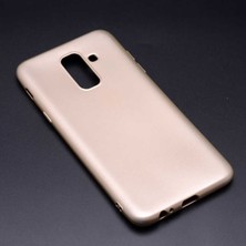 Mutaks Samsung Galaxy J8 Uyumlu Kılıf Parlak Şık Premier Silikon Kapak