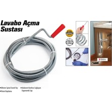 Lavabo ve Gider Boruları Açacağı - Lavabo Açma Sustası - 3metre