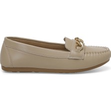 Miss F DS21071T 4fx Bej Kadın Loafer