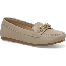 Miss F DS21071T 4fx Bej Kadın Loafer