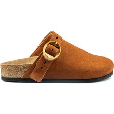 Lemoors Mary Jane Natural Cork Suede Leather