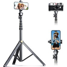 Neepho NP688 Tripod ve Monopod Özellikli Kullanımı Kolay ve Pratik Iç ve Dış Mekan Fotoğraf ve Video Çekimleri için 3 Ayak 210 cm