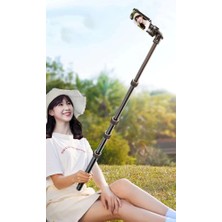 Neepho NP688 Tripod ve Monopod Özellikli Kullanımı Kolay ve Pratik Iç ve Dış Mekan Fotoğraf ve Video Çekimleri için 3 Ayak 210 cm