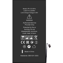 Uyt iPhone 12 Batarya Süper Batarya 3350 Mah