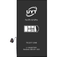 Uyt iPhone 12 Pro Batarya Süper Batarya 3350 Mah