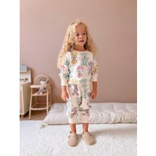 Likrax Minnie Baskılı Kız Çocuk Pijama Takımı