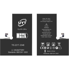 Uyt iPhone 13 Pro Batarya Süper Batarya 3300 Mah