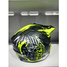 Sway Kask Sway X1-X Seul Black/yellow Çene Çıkan