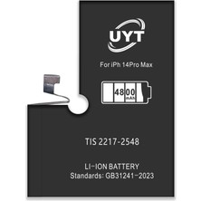 Uyt iPhone 14 Pro Max Batarya Süper Batarya 4800 Mah