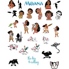 Fun Life 53 Parça Moana Sticker Seti