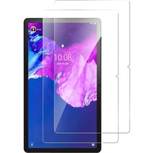 Lenovo Tab P11 TB-J606F 11" Döner Standlı Deri Tablet Kılıfı - Nano Cam Ekran Koruyucu