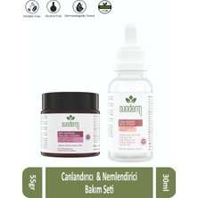 Suoderm Canlandırıcı & Nemlendirici Bakım Seti ( Toz Peeling & Hyaluronic Acid Serum )