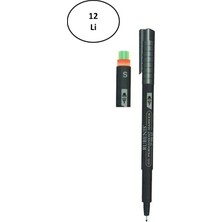 Rubenis Siyah Silgili CD Kalemi (S) 12'li