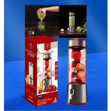 Blic 450 ml Taşınabilir Metal Buz Kırıcılı Smoothies Blender S-Pow