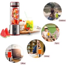 Blic 450 ml Taşınabilir Metal Buz Kırıcılı Smoothies Blender S-Pow