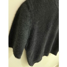 Deseo Boutique Kadın Yumoş Ince Kibar Model (34-36-38 Beden) Crop T-Shirt Tişört