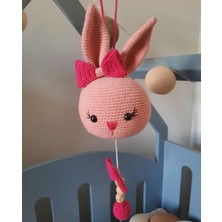 Müzik Kutulu Amigurumi Oyuncak Tavşan Uyku Arkadaşı