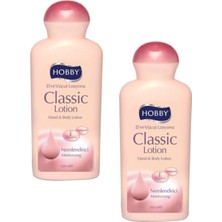 Hobby Klasik El ve Vücut Losyonu 300ML x 2 Adet