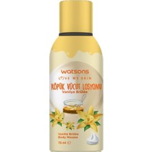 Watsons Vücut Kremi Vanilyalı Köpük Losyon 75 ml 310SSERI