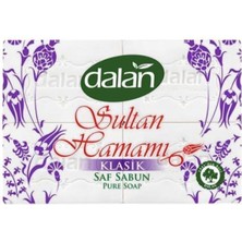 Dalan Sultan Hamamı Klasik Saf Beyaz Sabun 4 x 125 gr