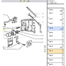 Delphi Yağ Müşürü Berlingo Saxo 106 205 Tu3 (SW90019-FAE11630-113114)