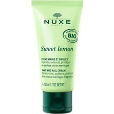 Nuxe Sweet Lemon El Kremi 50 ml Nemlendirici Özelliğiyle Yumuşatır ve Korur