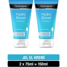 Neutrogena Hydro Boost Jel El Kremi 75 ml X2 Hızlı Emilim ve Yoğun Nemlendirme Özelliği
