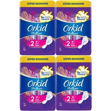 Orkid Platinum Hijyenik Ped 20'li 2 Boy Uzun 4 Adet Yumuşak ve Uyumlu Tasarım ile Rahatlık