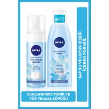 Nivea Normal/karma Ciltler Için Canlandırıcı Yüz Yıkama Köpüğü 150 ml + Canlandırıcı Tonik 200 ml